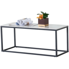 TABLE BASSE  SF-CT-12872-0010 BLANC ET NOIR