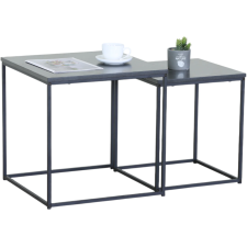 LOT DE 2 TABLES BASSES SF-ET-12872-0001 NOIR