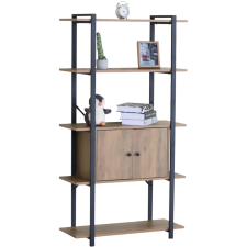 BIBLIOTHEQUE SF-VA-12813-0006WOOD CHENE FONCE ET NOIR