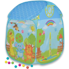 TENTE DE JEU CABANE PLIABLE 50 BALLES COLOREES 3ANS+