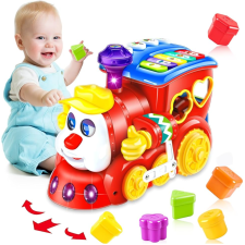 TRAIN D APPRENTISSAGE MONI 9 BOUTONS 6 FORMES 18MOIS+