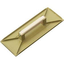 TALOCHE ABS RECTANGULAIRE JAUNE 35X13 CM