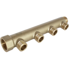 COLLECTEUR SANITAIRE LAITON 10 BARS 6 PANS