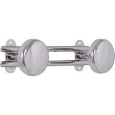 PORTE MANTEAU 2 TETES A FIXER CHROME