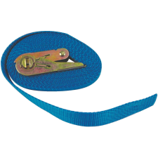 SANGLE A CLIQUET 100% POLYESTER BLEU 5M x 25MM
