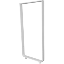 PIED PLAN TRAVAIL 40X85CM BLANC