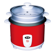 CUISEUR A RIZ 7LINE RC-10RPT 2.2L AVEC PANIER VAPEUR ROUGE