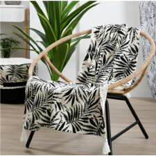 PLAID ZIANA 125X150CM ECRU