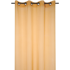VOILE MONNA 100% POLYESTER 135X260CM MOUTARDE