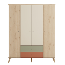 ARMOIRE TGR-942-FX-3 CHENE DE FLORIDE ET MULTICOLORE