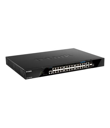 RESEAUX 28-PORT SMART MANAGED POE+GIGABIT STACK