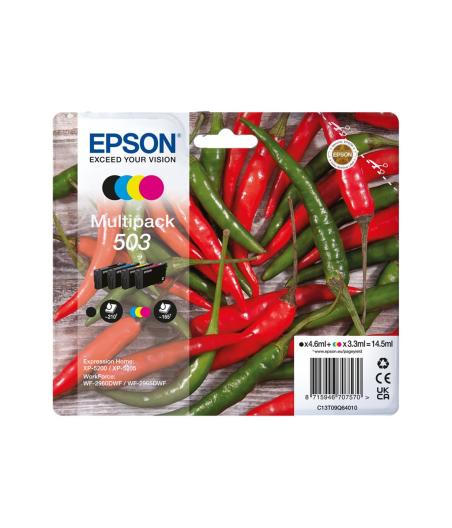 CONSOMMABLES JET D'ENCRE INK/503 CHILLIES MULTIPCK 4COLOURS SEC
