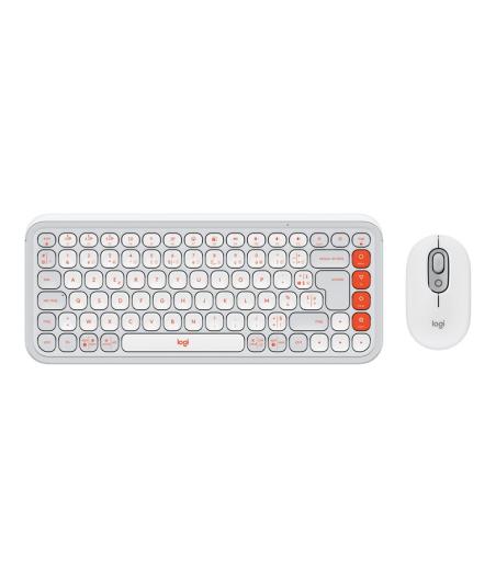 CLAVIER ET SOURIS POP ICON COMBO OFF WHITE FR
