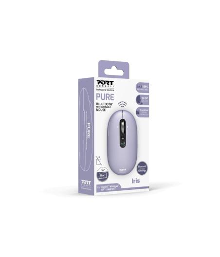 CLAVIER ET SOURIS MOUSE RCHRGBL BT PURE MAC - IRIS