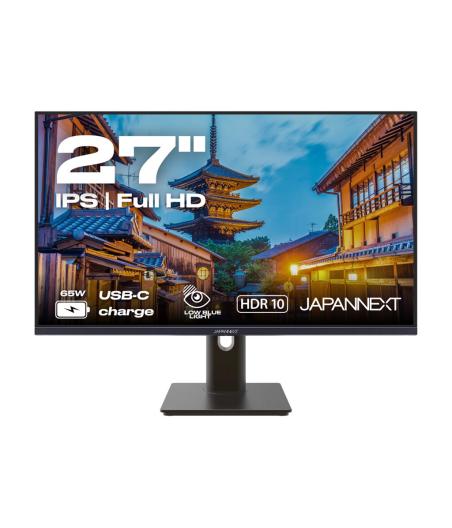 ECRAN JAPANNEXT JN-IPS270WQHD75F-C65W-HSP-W