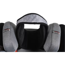 CALE TETE SIEGE AUTO POLYESTER AVEC SANGLE NOIR/GRIS