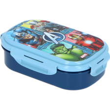 BOITE A LUNCH AVENGERS AVEC COUVERTS BLEU