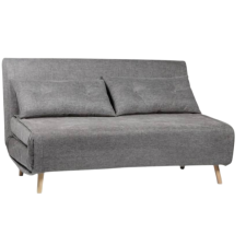 CANAPE LIT PIPA  2 PLACES GRIS FONCE