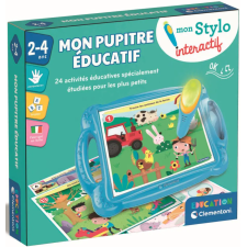 PUPITRE EDUCATIF AVEC STYLO INTERACTIF CLEMENTONI 2-4 ANS