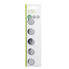 PILE-BOUTON AU LITHIUM NEDIS BALCR20325BL CR2032 X5
