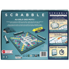 SCRABBLE CLASSIQUE 2EN1 MATTEL 8ANS+