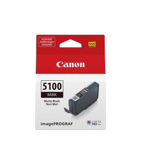 CARTOUCHE D'ENCRE CANON PFI-5100 SERIES MATTE BLACK INK