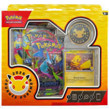 COFFRET 3BOOSTERS+CARTE EXCLUSIVE POKEMON 6ANS+