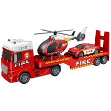 TRANSPORTEUR VEHICULES POMPIER TEAM CITY 3ANS+