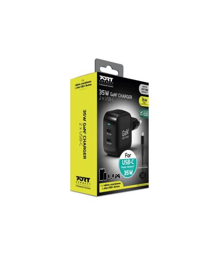 AUTRES PERIPHERIQUES WALL CHARGER TYPE C PD 35W GAN+CABLE 2 M