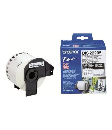 ROULEAU ETIQUETTE CONTINU BROTHER DK-22205