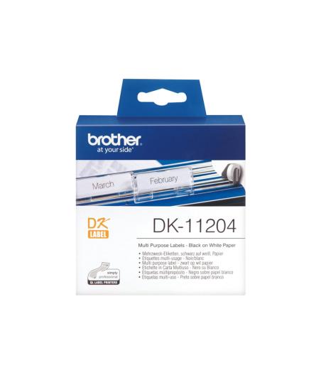 ETIQUETTES MULTI USAGE BROTHER DK-11204