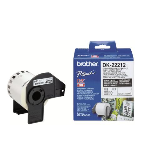 BROTHER RUBAN CONTINU NOIR/BLAN