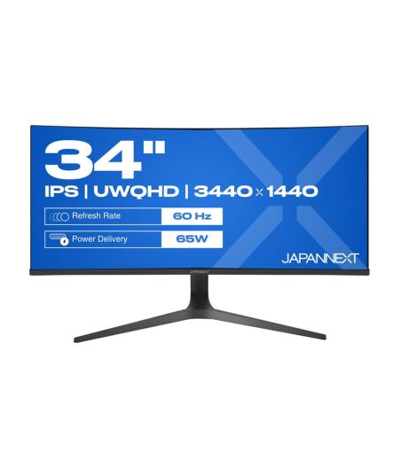 ECRAN JAPANNEXT JN-IPS340UWQHD60C-C65W-HS 34P