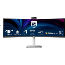ECRAN INCURVE PHILIPS 49B2U5900CH/00 48.8 POUCES VA USB-C NOIR