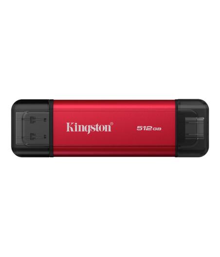 DISQUE DUR EXTERNE SSD KINGSTON 512GO DUAL USB-A/C PORTABLE
