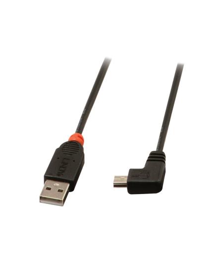 LINDY USB 2.0 TYPE A/MINI-B 90 0.5M