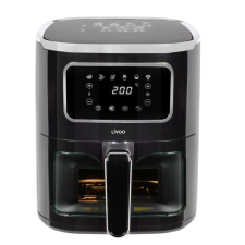FRITEUSE AIR FRYER LIVOO DOC341 5L 6 PROGRAMMES 1450W NOIR