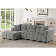 CANAPE D'ANGLE NC25003GREYLEFT TISSU MICROFIBRE GRIS