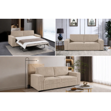 CANAPE CONVERTIBLE RAPIDO NC1521BEIGE TISSU COTELE BEIGE