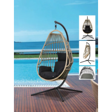 FAUTEUIL EXTERIEUR SUSPENDU Y0112 NOIR