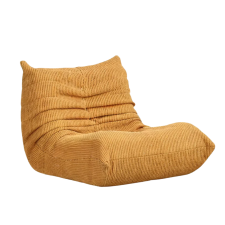 FAUTEUIL CONFORT 0120LIGHTBROWN TISSU COTELE BRUN CLAIR