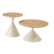 TABLE BASSE GIGOGNE CYY-06 MDF EFFET BOIS NATUREL
