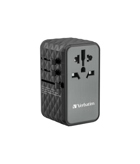 CHARGEUR TELEPHONE VERBATIM GAN III UNIVERSAL TRAVEL (P)