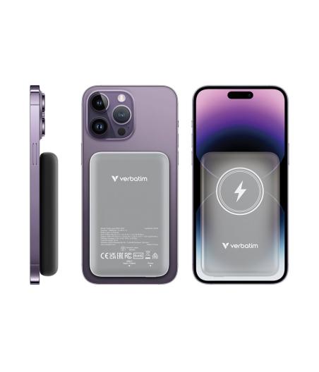 CHARGEUR TELEPHONE VERBATIM CHARGE N GO MAGNETIC WRLS (P)