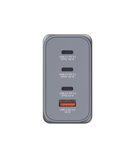 CHARGEUR TELEPHONE VERBATIM GNC-200 GAN CHARGER 4 PORT (P)