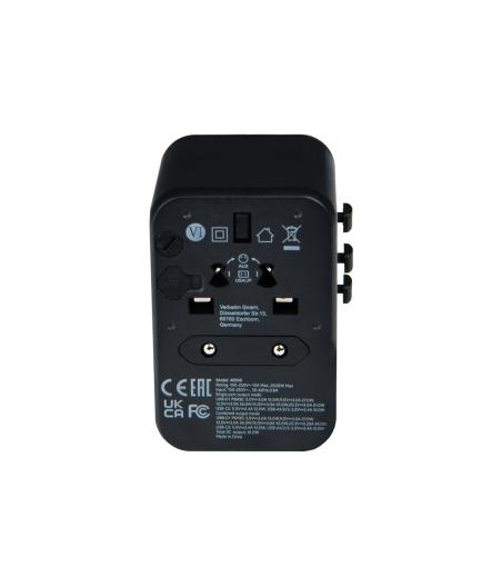 CHARGEUR TELEPHONE VERBATIM UNIVERSAL TRAVEL ADAPTER (P)