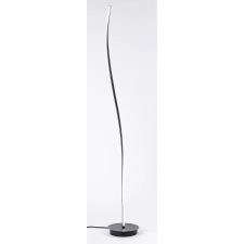 LAMPE SUR PIED LED RM9376F STRUCTURE INCURVEE NOIR