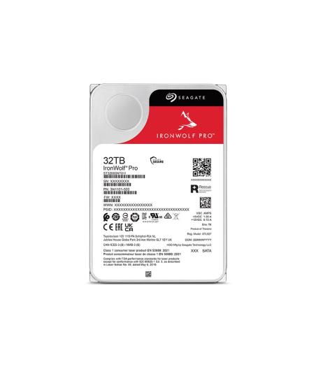 DISQUE DUR HDD INTERNE SEAGATE IRONWOLF PRO ENTREPRISE NAS 32TO