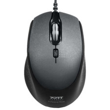SOURIS FILAIRE PORT DESIGNS MOUSE OFFICE WIRED SILENT NOIRE