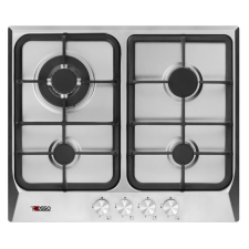 PLAQUE DE CUISSON A GAZ DEROSSO NDR-4FG-I 4 FEUX 60CM INOX